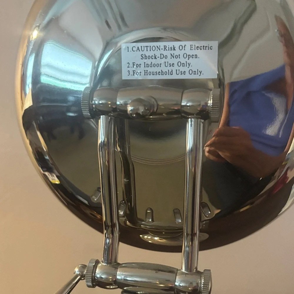 Silver Vanity Mirror